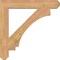 Ekena Millwork Imperial Craftsman Smooth Bracket, Western Red Cedar, 5 1/2"W x 40"D x 40"H BKT06X40X40IMP04SWR - alternate 2